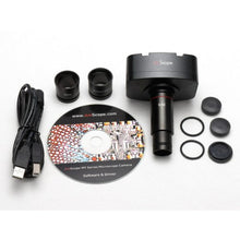 AmScope Digital Trinocular Compound Microscope 40X-2500X with 5MP Camera