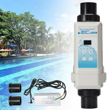 BeoyNot Pool Chlorinator Generator, with Titanium Cell, Digital Display & Self-Cleaning, Electrolytic Chlorine Generator for Inground Pools, Spas, and Hot Tubs up to 35m³/50m³/68m³/85m³ 8g/H≤35m³