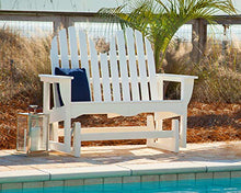 POLYWOOD Adirondack 48-Inch Glider, Teak