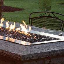 White Mountain Hearth by Empire Carol Rose 48-inch Propane Gas Outdoor Linear Fire Pit Kit W/Manual Electronic Ignition - Ol48tp10p