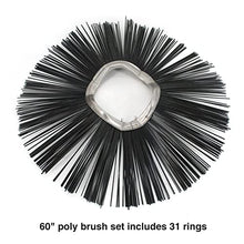 Grasshopper Mower Sweepster 60" All-Poly Broom Bristles, Supplies to Maintain and Maximize your Grasshopper Mower Performance, Ensure Long Mower Life, Genuine Replacement Part, OEM 100254