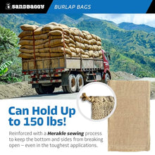 Sandbaggy Burlap Bags Large 24" x 40" - Potato Sack Race Bags for Kids & Adults | Perfect Birthday Party Game | Shrub & Plant Frost Protection - Food Grade (Pack of 1,000)