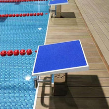 LYJIANGXIN 20in x 20in Stainless Steel Non-Slip Diving Board, Pool One Step Diving Starting Block, Heavy Duty Swimming Competition Jumping Platform with 15° Inclined for Athletes