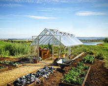 Palram - Canopia Balance 10' x 24' Polycarbonate Aluminum Greenhouse Silver