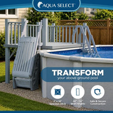 Aqua Select 5' x 10' Above Ground Swimming Pool Deck System