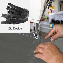 Broom and Mop Holder Clear Outdoor Tarp Curtains with Grey Side Panels for Gazebo Pergola Patio Waterproof PVC Plastic Cover Sheet with Zip Door Customizable Size 4x3m Rain Curtain for Protection and