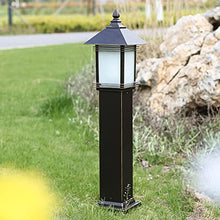 ZEELYDE Post Lights Outdoor,Modern Outdoor Waterproof Lawn Lamp Villa Garden Community Landscape Lamp Aluminum Anti-Rust Lighting Lamp Street Lamp LED Floor Type Night Safety Garden Lamp Post Lamp