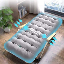 Lsoiup Heavy Duty Sun Lounger - Extra Wide Folding Chair with Orthopedic Cushions, Outdoor Recliner, 200kg Capacity