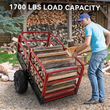 YITAMOTOR 22 Cu.Ft. ATV Dump Trailer, Tow Behind Dump Cart 1700lbs