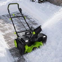 3500w Electric Shovel for Snow Removal, 20-Inch Cordless Snow Blower