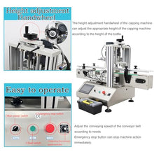 HQHAOTWU Electric Bottle Capping Machine Stainless Steel