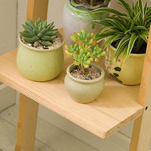 MIIKHI Plant Stands,Trapezoidal Flower Stand,Indoor Balcony Flower Stand,Multi Layer Floor Shelf Three Dimensional Flower Stand,Wood Materialnishings/B