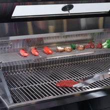 Deluxe Stainless Steel Propane Gas Grill, Outdoor BBQ Grill with Side Burner & Warming Rack, Multi-Burner Cooking Kitchen Islands with Storage Drawers for Backyard Patio Entertaining (Black)