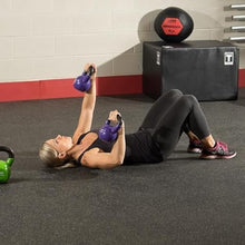 Body-Solid Vinyl Coated Kettlebell Set Multicolor