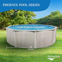 Aquarian Above-Ground Pool Kit w/Sand Filter & Pump, Phoenix Steel-Frame