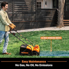 LawnMaster 48V MAX 16-inch Brushless Dethatcher and Scarifier, CLGVB4816