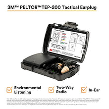 3M PELTOR TEP-200 Tactical Ear Plug Kit Black