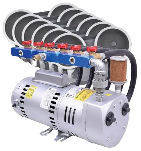 EasyPro PA100A Rotary Vane Lake Aeration System - Up To 6 Acres 18' Deep