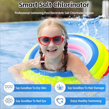 Ofyphth Salt Chlorine Machine, Pool Chlorinator System, with Smart Digital Panel, for Swimming Pools, Hydrotherapy Pools, Spas, and Hot Spring Pools. LC500A