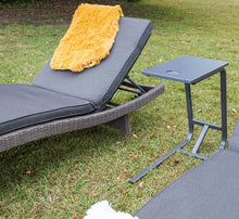 KETTLER Palma Wicker Multi-Position Lounger (Cast Ash)