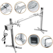 JYXYXSCP Automatic Grill Kit, Stainless Steel Grill, Pork Roast Rack, for Picnic Camping (45.5x29.5 Inch)