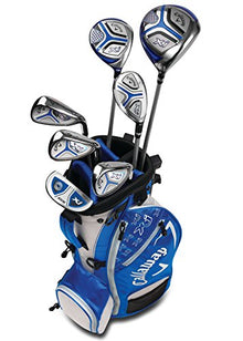 Callaway Golf Xj Junior Golf Set, Level 3, 7 Piece Set, Right Hand Blue