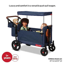 Radio Flyer Atlas Stroll N Wagon Folding Wagon Blue