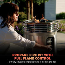 Ninja Fireside360 Fire Pit/Heater, 80,000 BTU, 3 Modes, Halocline Green