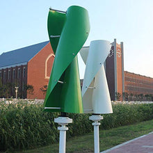 2000w Vertical Wind Power Generator Low Noise Wind Turbine 48V/96V AC 2 Blades Homeuse (48V / 2000W, Green)