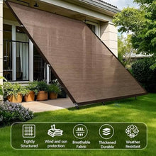 ZGLCQSGY 90% Sun Shade Cloth with Grommets, 25' x 36' Pergola Replacement Shade Cover Canopy Privacy Screen for Outdoor Patio Garden, Dark Brown (We Customized)