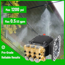 Canpump CF 1205 E: 1200 psi @ 0.5 US gpm, 5/8-in Shaft Misting Pump