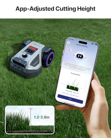 ANTHBOT M5 LIDAR Robotic Lawn Mowers, 1/8 Acre Wire-Free Dual Vision