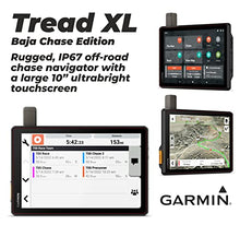 Wearable4U Garmin Tread XL Baja Chase Edition 10” Off-Road Navigator with Power Pack Bundle