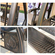 HAOKAZLBR Large Outdoor Porch Swing Garden Patio Swing Chair Outdoor Swings Chair with Cushions and Canopy, Porch Swing Outdoor Chair Lazy Daze Hammocks Swing Bench Perfect Set