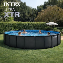 INTEX Ultra XTR 26ft x 52in Round Above Ground Swimming Pool Set w/Pump