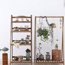 Foldable Flower Showcase Shelf Brackets Indoor Flower Stand Outdoor Flowerpot Stand Multifunctional Plant Display Rack Modern Storage Rack For Patio Balcony Entryway Porch Creative Plant Shelf