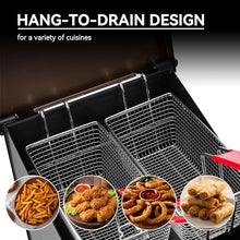 Grills House DF02B Outdoor Propane Deep Fryer Black