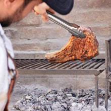 Charquery Grills Argentinean Iron Grill for asados with charcoal (Large)