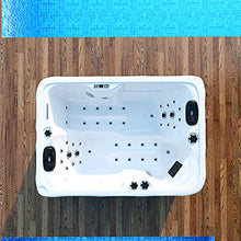 SymbolicSpas Two Person Outdoor Hydrotherapy Bathtub Whirlpool SPA SYM6012A