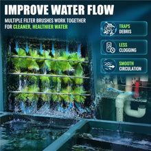 20 30 50 100 Pcs Fish Pond Filter Brushes Set For Koi Pond Fish Tank