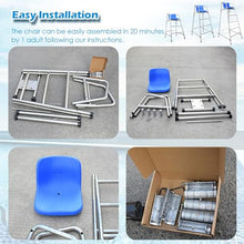 UMJIGF Stainless Steel 304 Lifeguard Chair for Pool and Beach, Heavy-Duty Durable Swimming Lifeguard Ladder, Ideal for Water Parks and Outdoor Indoor Use,Silver-H-180CM