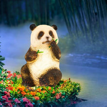 Xinmeiyue Lawn Light,Outdoor Panda Light, Figurine Lights,Landscape Light, Yard Decorations Outdoor Light,Waterproof Garden Animal Light, Courtyard Light, For Birthday Gift, Christmas Holiday(Standing