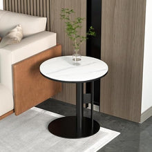 WGTYOA Sofa Side A Few Light Luxury Living Room Rock Slab A Balcony Small Table Coffee