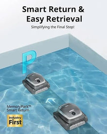 Beatbot AquaSense Cordless Robotic Pool Vacuum Ice Gray