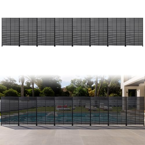 Trygoal 72" Privacy Screen Outdoor Privacy Fence Panel for Patio