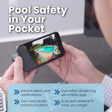 Swamcam Pool Alarm Kids Safety Camera|ASTM F2208|No Repeater|No Keypad