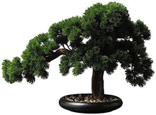 LSHAOBO Artificial Bonsai Tree Fake Plant Decoration Potted Houseplant Japanese Pine Bonsai Plant Decoration Desktop Display