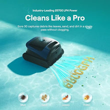 Beatbot Sora 30 Pool Vacuum, Floor & Wall & Waterline & Platform Cleaning, 6800GPH Power, Smart Parking, 300Min Runtime, 5L Capacity, for Above & In-Ground Pools 3229 sq.ft, Deep Blue