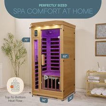 LifePro Rejuvacure 1 or 2 Person Indoor Sauna, Red Light, Low EMF Models