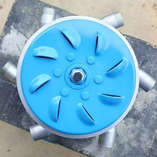 ZHOZHUT 3000W Hydro Generator Water Turbine 220V Micro Hydroelectric Generator with 2 Ballasts and 6 X 50mm PVC Pipes, 3500RPM Portable Water Turbine Generator for Outdoors Rivers Mountains,3kw,220V